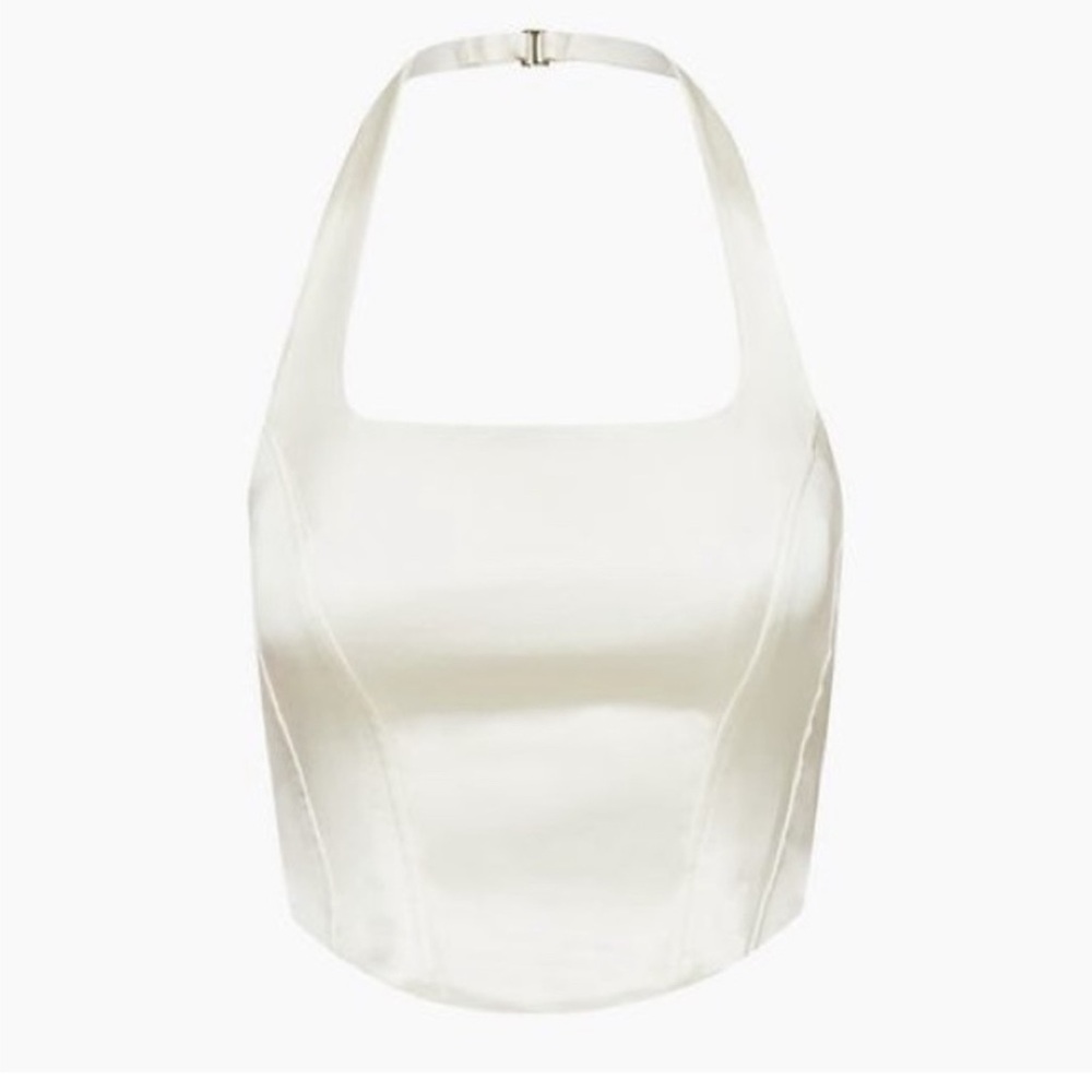 Wilfred Aritzia Satin Halter Top